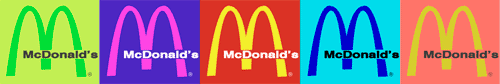 mcd in 5 colors