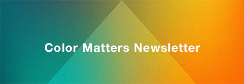 Subscribe to the Color Matters newsletter